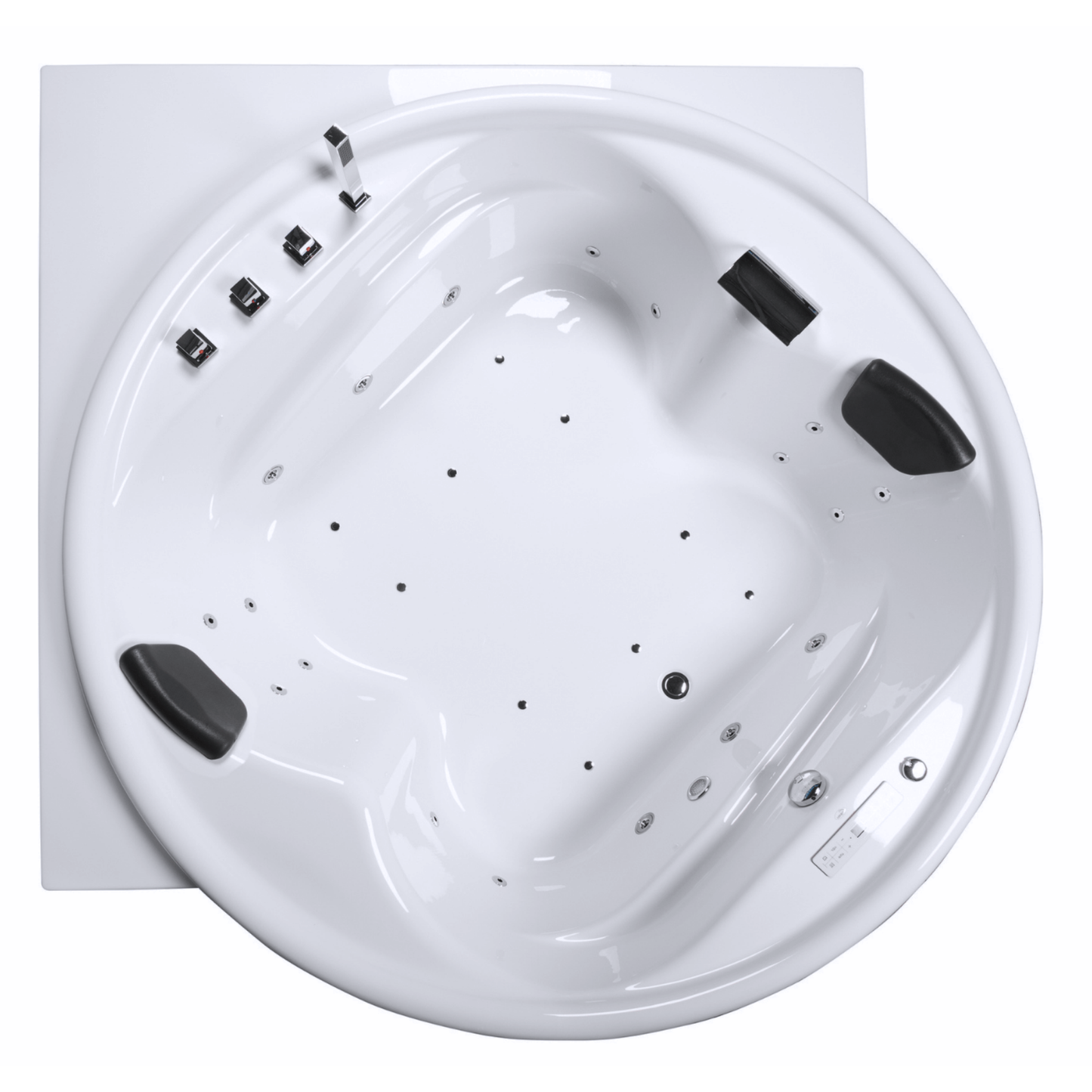 Caribia Vidal Eck Premium 186x186 Whirlpool