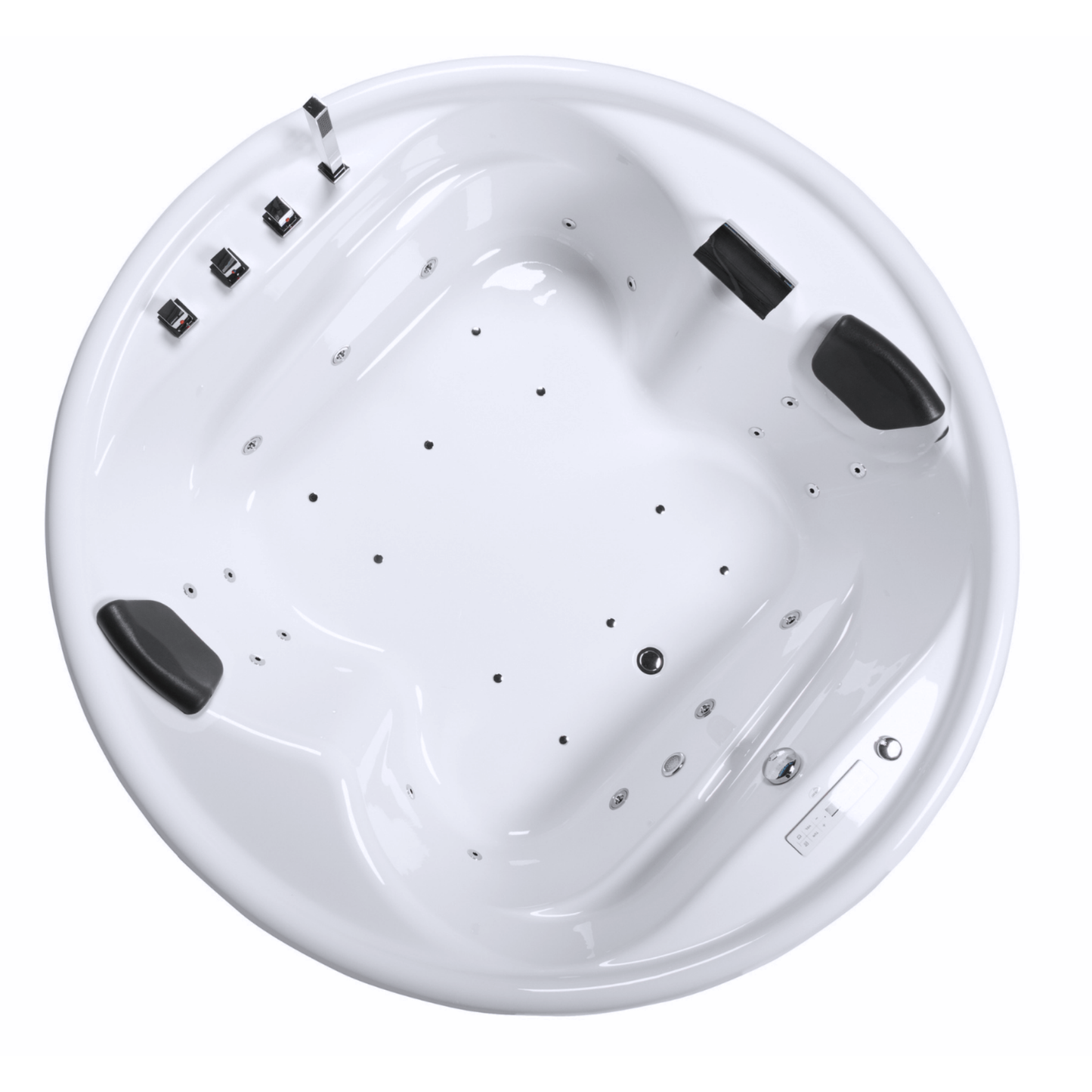 Caribia Vidal Rund Premium 182x182 Whirlpool