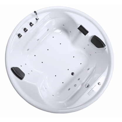 Caribia Vidal Rund Premium 182x182 Whirlpool