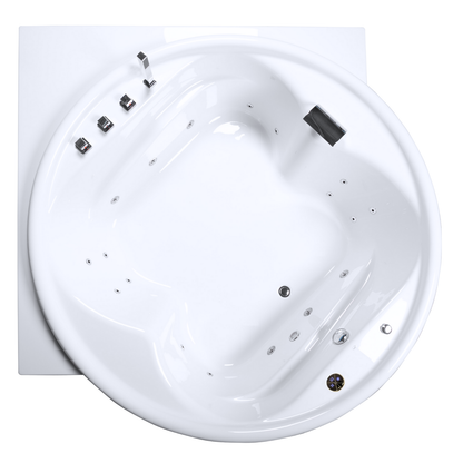 Caribia Vidal Eck Basic 186x186 Whirlpool