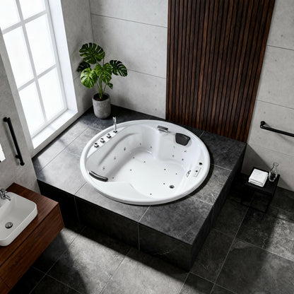 Caribia Vidal Rund Premium 182x182 Whirlpool