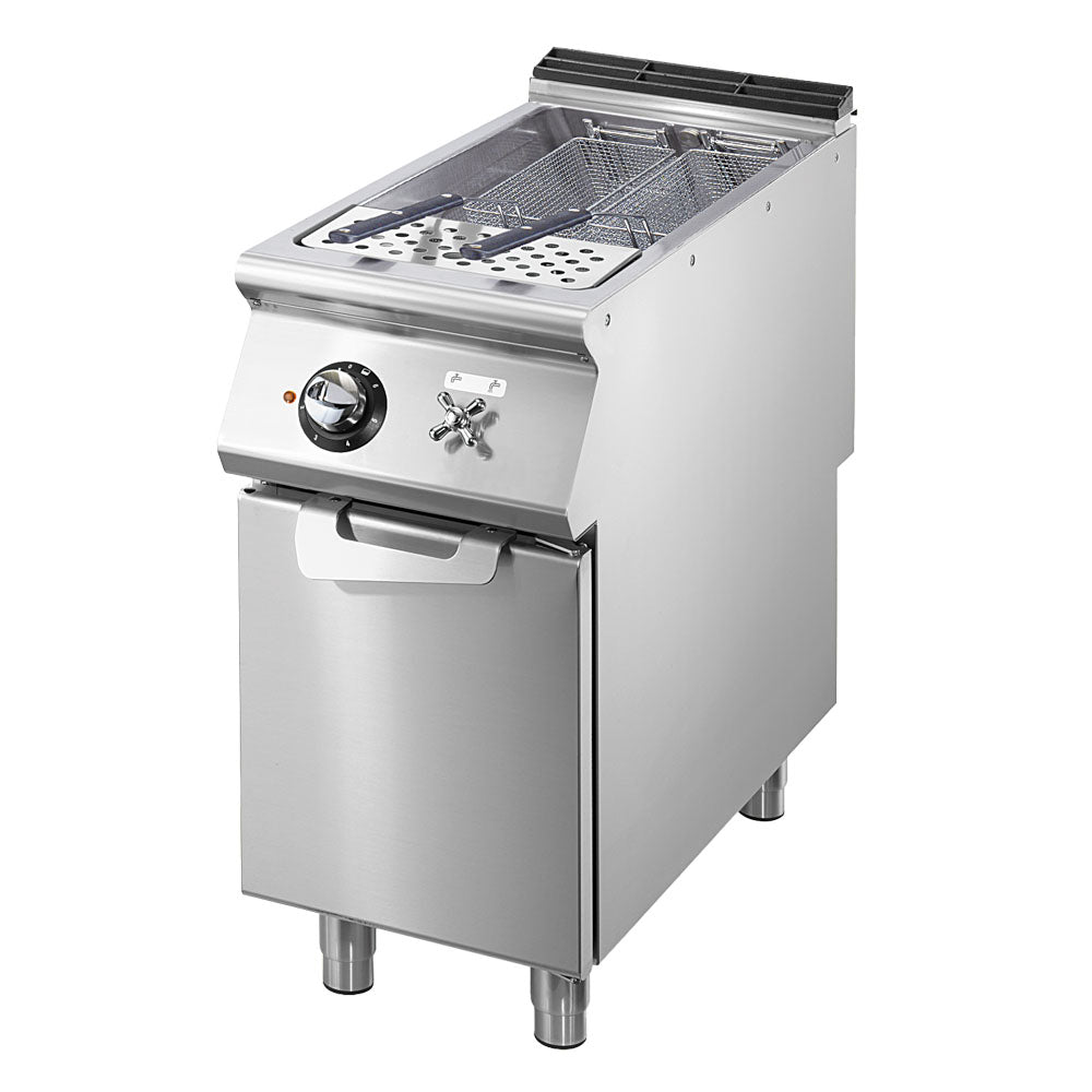 Virtus Elektro-Nudelkocher, 1 Becken GN 2/3, Kapazität 1x 26 Liter, feststehende Heizungen