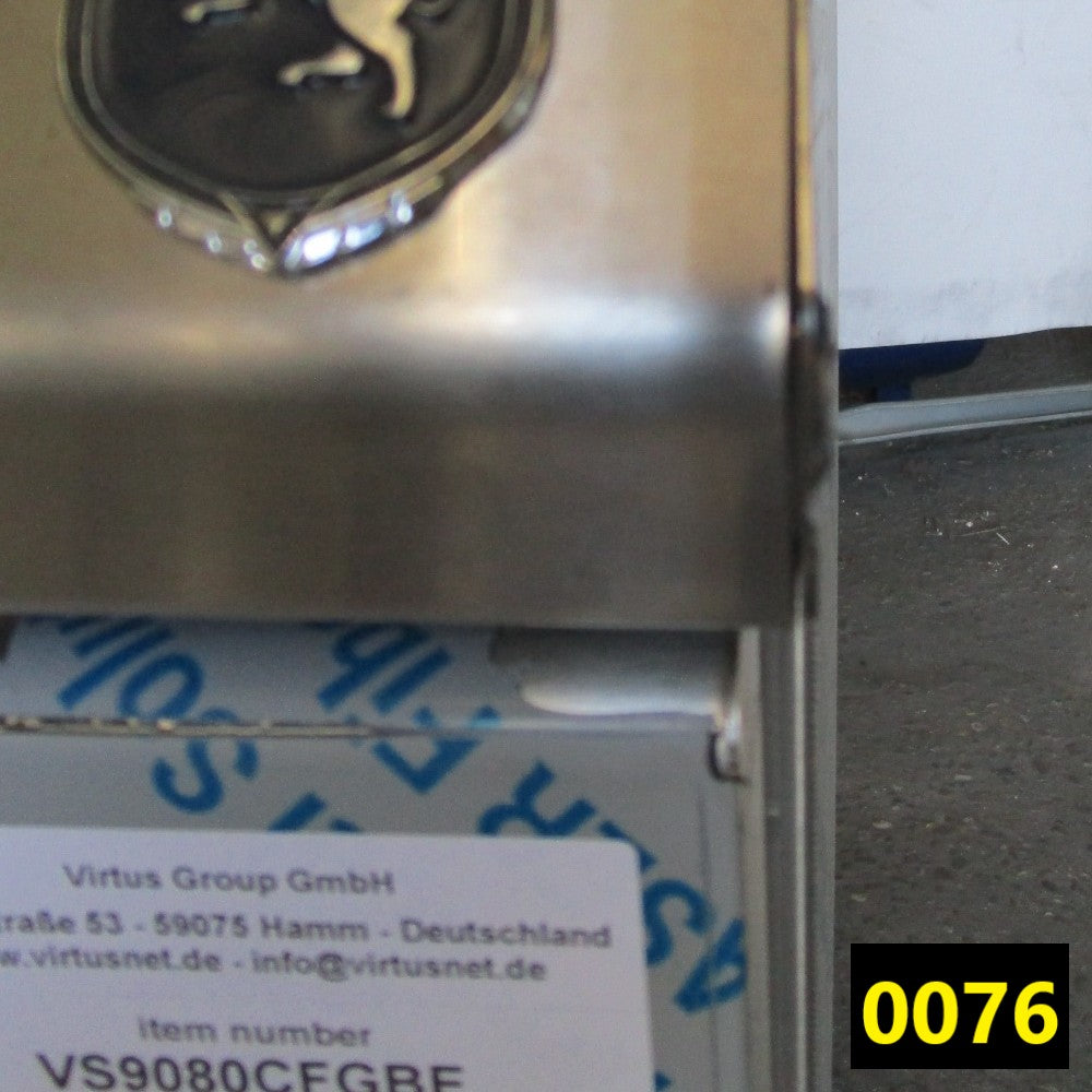 Virtus Gasherd auf statischem Gasofen GN 2/1, 4 Brenner - BESCHÄDIGT