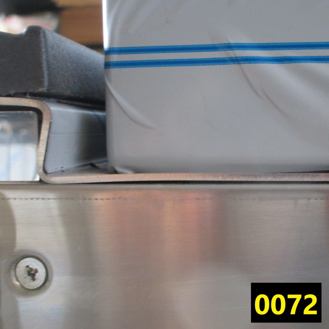 Virtus Gas-Lavasteingrill, Kochzone in Edelstahl, Fleisch/Fisch - BESCHÄDIGT