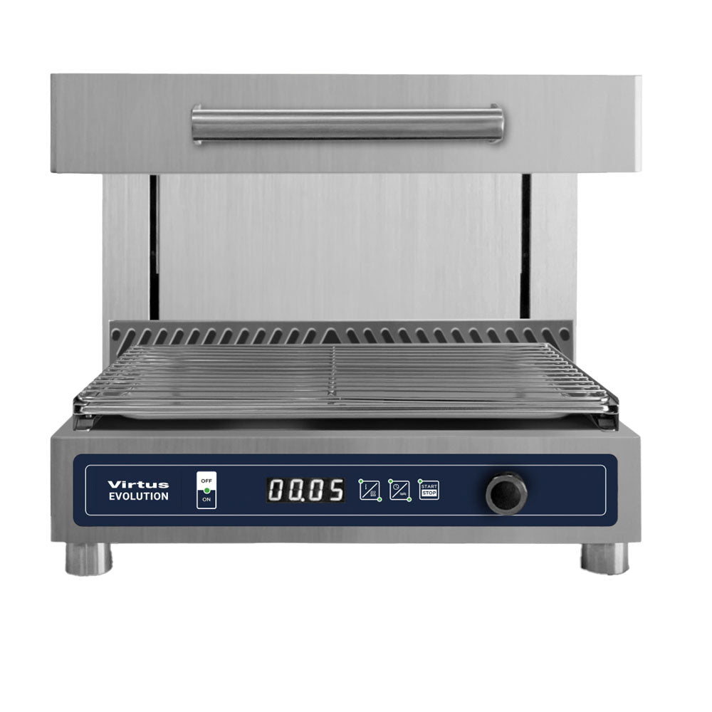 Virtus Elektro-Liftsalamander GN 1/1 Hi-Lite mit Cook&Hold, Timer, digitale Steuerung