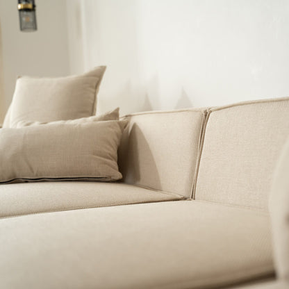 Home Deluxe Modulares Sofa VERONA M - 327 x 120 cm Beige