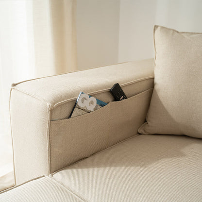 Home Deluxe Modulares Sofa VERONA M - 327 x 120 cm Beige
