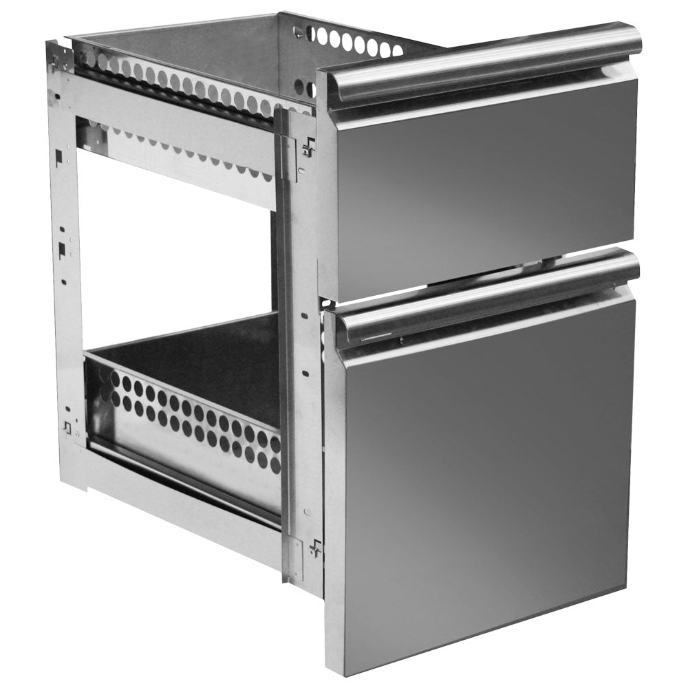 Virtus Schubladenkit 1x 1/3 und 1x 2/3 für Kühltische mit Tiefe 600 mm